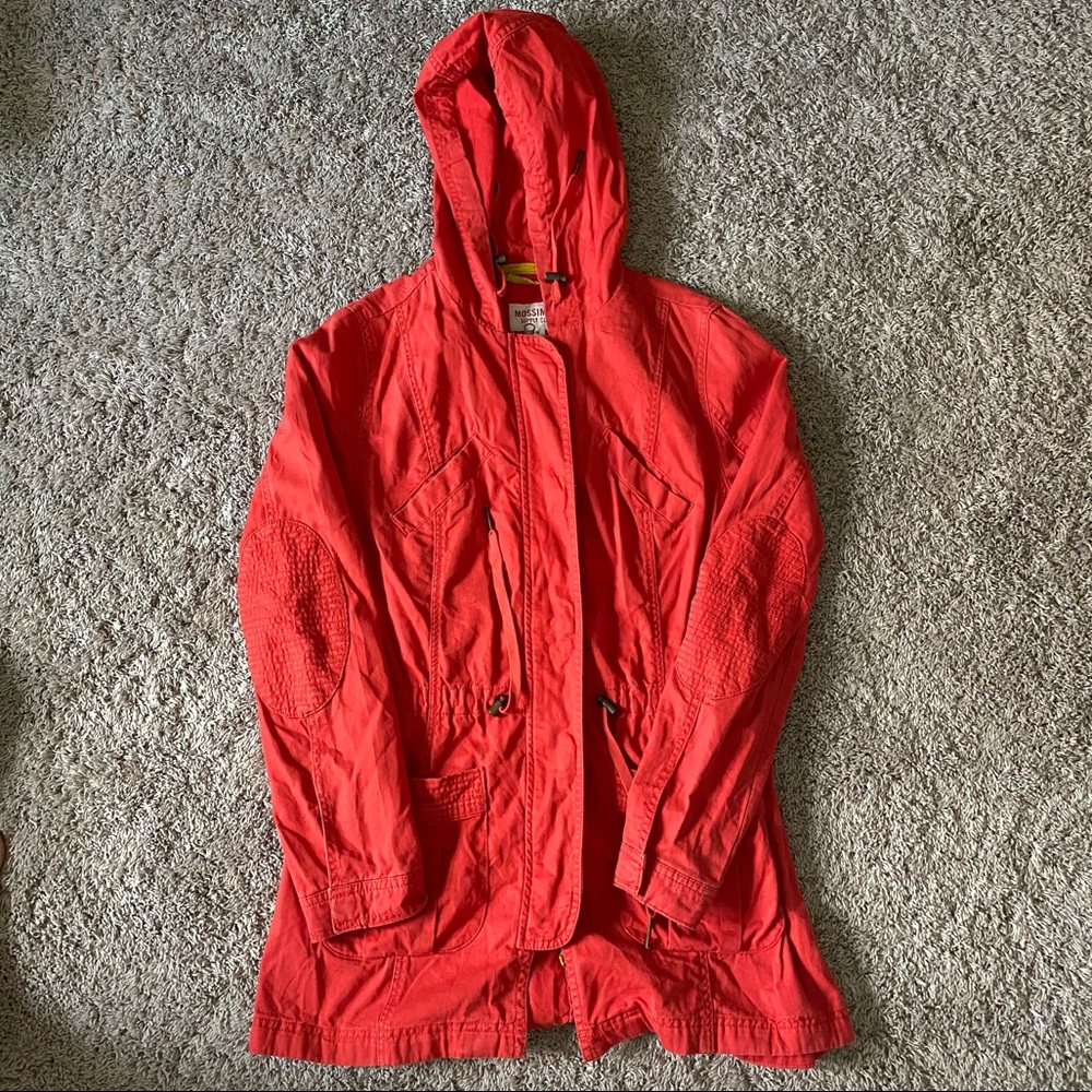 Trendy Bright Utility Jacket- EUC